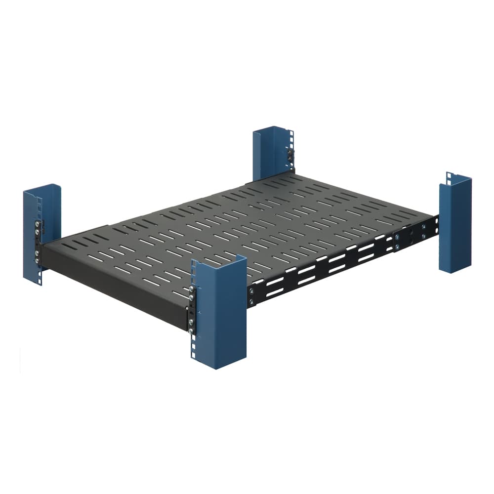 1U 28" Fixed Extra Heavy Duty Vented Rack Shelf 1U 28" Fixed Extra Heavy Duty Vented Rack Shelf