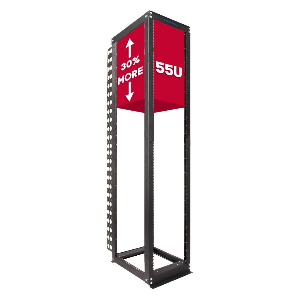55U Open Frame Server Rack (desktop image) 55U Open Frame Server Rack (desktop image)