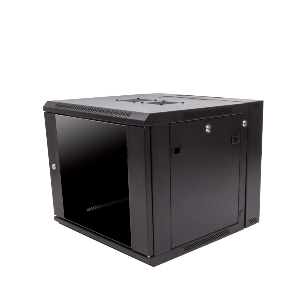 9U Double Section Wall Mount AV Rack (desktop image) 9U Double Section Wall Mount AV Rack (desktop image)